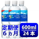【ふるさと納税】【毎月定期便】バナジウム天然水600ml【24本入】アサヒ飲料全6回 防災【4060652】(4)