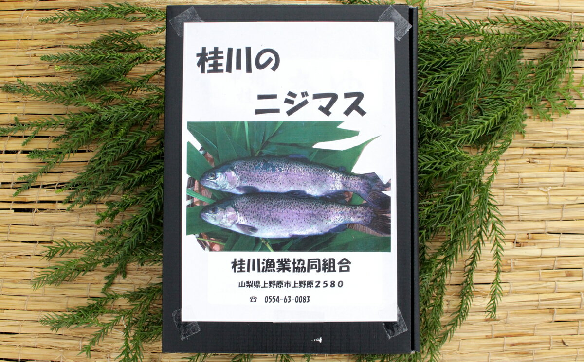 【ふるさと納税】桂川の冷凍ニジマス 約2.2kg 約20〜22尾 山梨県産