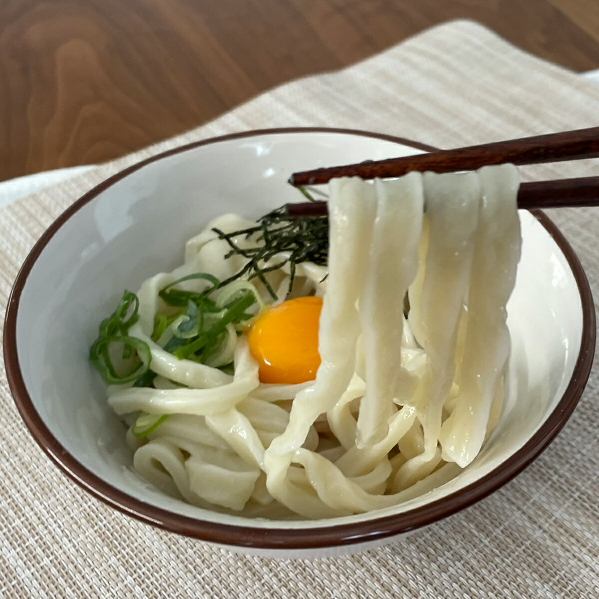 生うどん太麺6袋セット 自家製激辛とうがらし付き