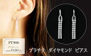 【ふるさと納税】プラチナ ダイヤモンド ピアス 0.60ct 18129A PT900