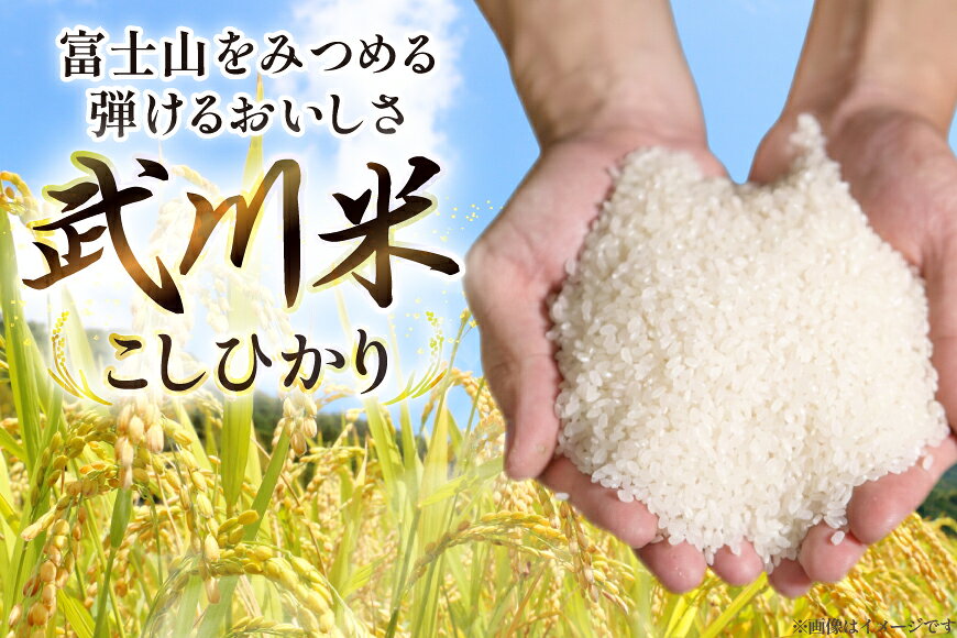【ふるさと納税】【数量限定】 米 定期便 3回 令和8年産 こしひかり 3kg 山梨県産 武川米 [ヤマエ株式会社 山梨県 韮崎市 20745399] 米定期便 定期 お米 コメ こめ kome 白米 精米 コシヒカリ 3キロ 3ヶ月 新米