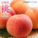 【ふるさと納税】 <2025年発送分先行予約>山梨県南アルプス市産 高糖度 桃 【約5kg 13〜20玉】 ふるさと納税 桃 もも 大玉 果物 フルーツ 桃2k...