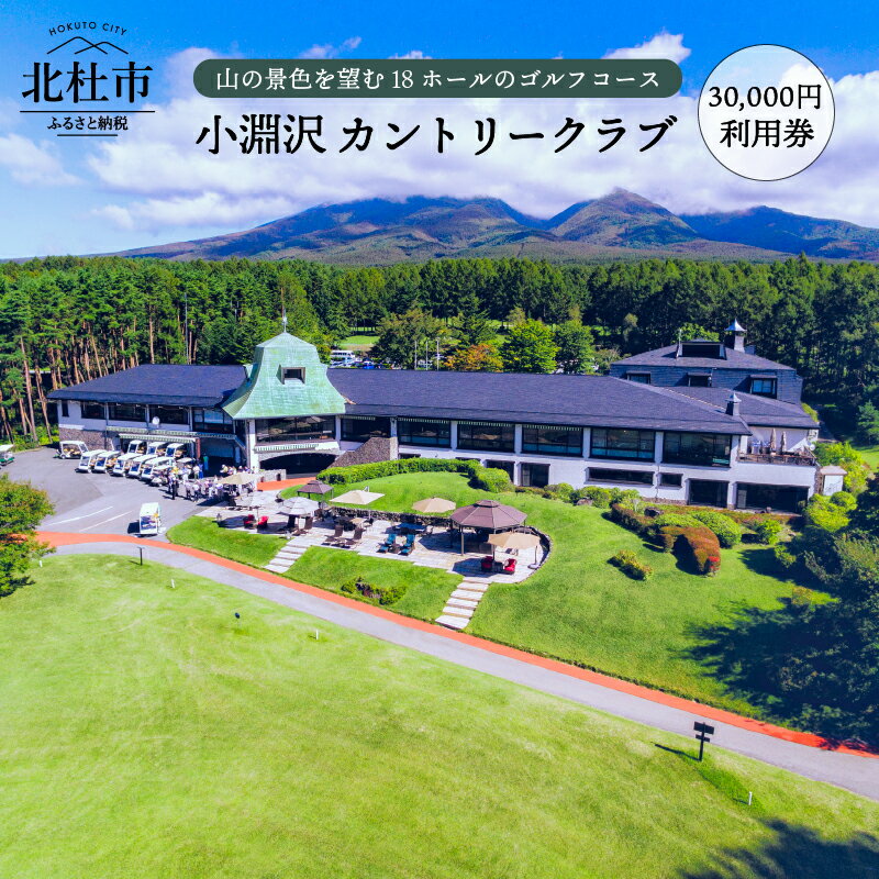 【ふるさと納税】 小淵沢カントリークラブ ゴルフ 利用券 プライベートゴルフ 小淵沢 （30,000円） 送料無料のサムネイル