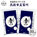 【ふるさと納税】米 令和5年度米 北杜市 五百川 5kg 2袋 革命的なブランド米 山梨県北杜市 送料無料