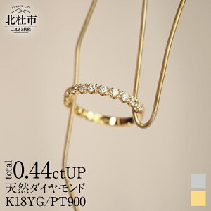 【ふるさと納税】リング ダイヤモンド 指輪 アクセサリー K18 or PT900 0.44ctUP...