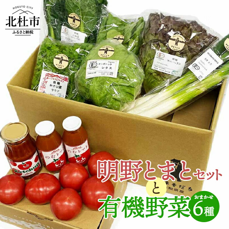 10位! 口コミ数「0件」評価「0」 トマト ケチャップ ジュース 有機野菜 おまかせ 6種 バラエティセット 新鮮 野菜 明野とまと 九州屋ファーム 山梨県 北杜市 仕送りギ･･･ 