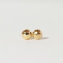 【ふるさと納税】K18 ミラーボールピアス (3mm) ピアス 18k アクセサリー レディース 山梨県甲斐市※着日指定不可　【 ファッション 小物 おしゃれ シンプル 普段使い 】 3