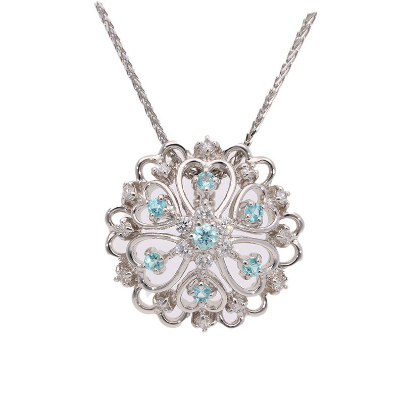 74位! 口コミ数「0件」評価「0」AQ-203　Pt999パライバトルマリン　プラチナ 　ネックレス　SJ-513　甲斐市