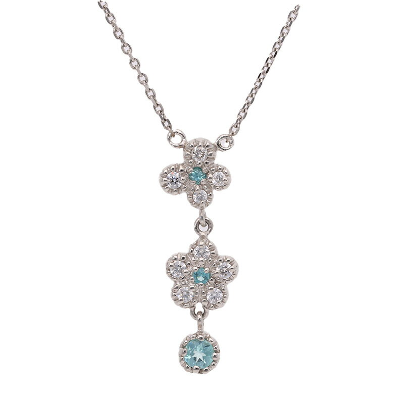 72位! 口コミ数「0件」評価「0」AQ-206　Pt999パライバトルマリン　プラチナ　ネックレス　SJ-516　甲斐市