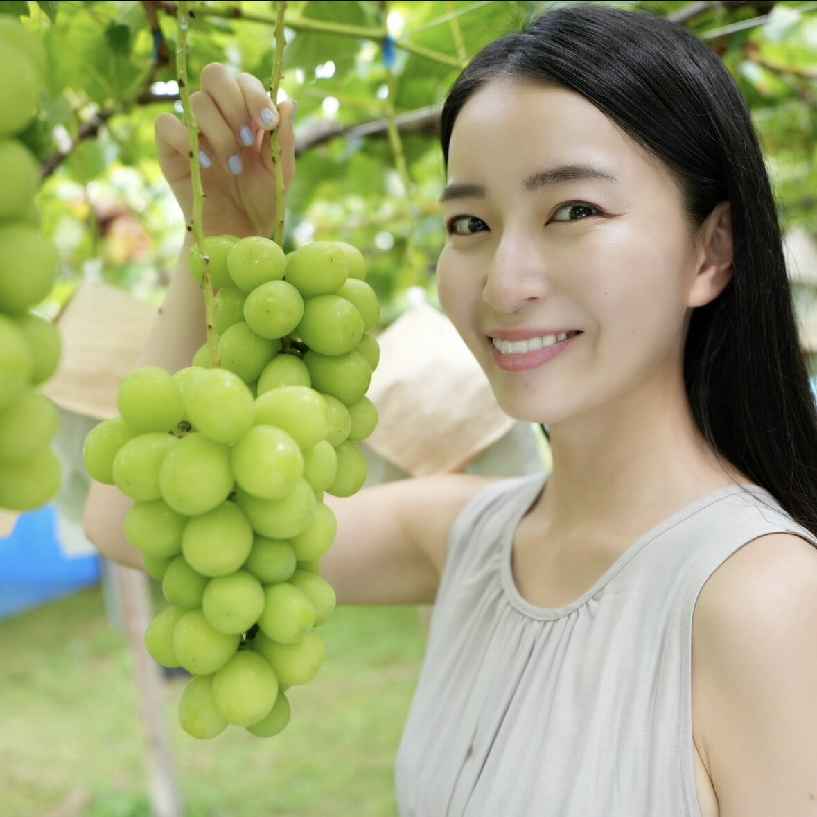 【ふるさと納税】おめぐんちのシャインマスカット 3房〜5房 2キロ以上 クール便対応 数量限定 おめぐんち おめぐ 岩間恵 いわまめ シャインマスカット 山梨県笛吹市 大人気 冷蔵配送 ※離島への配送はできません、予めご了承ください。のサムネイル