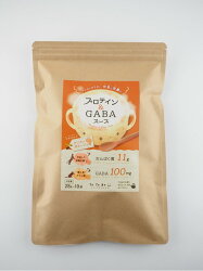 【ふるさと納税】プロテイン＆GABAスープオニオンポタージュ味粉末プロテインスープ　10包×8袋リラックス GABA 整う お手軽持ち運び 個包装 画像1