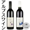 【ふるさと納税】アルプスワイン ノアソビブレンドルージュ・ベーリーAドライ2本セット ふるさと納税 ワイン 笛吹市 山梨ワイン 酒 アルコール 山梨県 記念品 ...