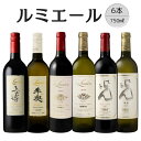 【ふるさと納税】ルミエール おすすめ赤白ワイン6本セット ふるさと納税 ワイン 笛吹市 山梨ワイン 酒 アルコール 山梨県 記念品 お祝い 送料無料 167-1...