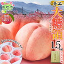 【ふるさと納税】【2026年発送★先行予約】桃 秀品 1.5kg 大糖領 糖度12%以上※クール便配送 ふるさと納税 もも 桃 笛吹市 国産 人気 期間限定 果物 フルーツ ギフト 贈り物 プレゼント 贈答品 旬 山梨県 送料無料 177-001