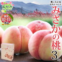 【ふるさと納税】<25年発送先行予約>桃 秀品 3kg 糖度10%以上 ※クール便配送 ふるさと納税 もも 桃 笛吹市 国産 人気 期間限定 果物 フルーツ ギ...
