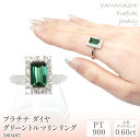 【ふるさと納税】プラチナ グリーントルマリン ダイヤ0.60ct リング 管理番号580487 ふるさと納税 人気 おすすめ ランキング アクセサリー 宝石 ジ...