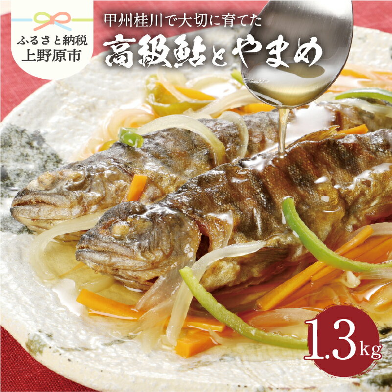 【ふるさと納税】 鮎 やまめ 魚 川魚 セット ギフト 和食 セット 甲州桂川の鮎と桂川のやまめ(B ...