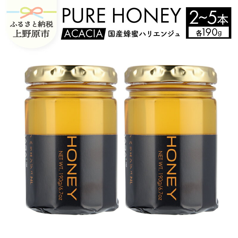 1位! 口コミ数「0件」評価「0」上野原市産 はちみつ ハチミツ 蜂蜜 天然 380g～950g 2本～5本 ハリエンジュ ラベルレス マイルド 贈答 プレゼント ギフト 贈･･･ 