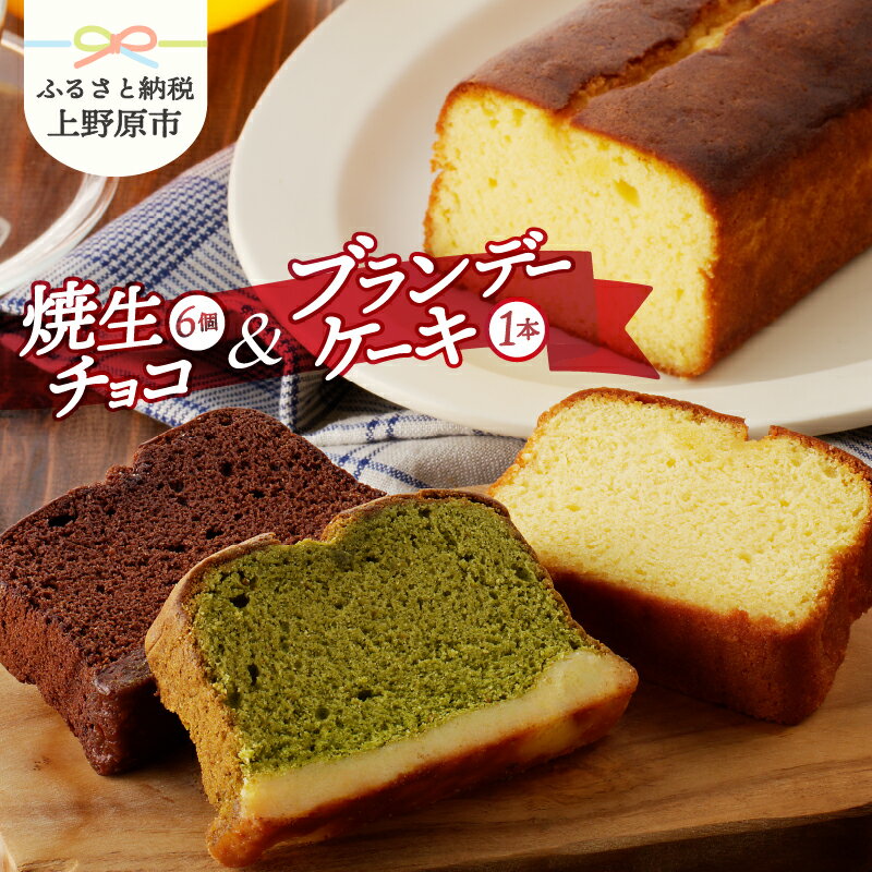 【ふるさと納税】 \しっとりふわふわな新触感スイーツ♪/ 焼き菓子 詰め合わせ 焼生チョコ 6個セット ブランデーケーキ 洋菓子 スイーツ おやつ デザート お...