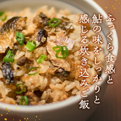 【ふるさと納税】 甲州桂川産 ご飯の素 鮎 炊込みご飯 炊込み 2合用 名物 送料無料 山梨県 上野原市 画像1