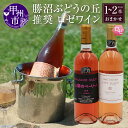 【ふるさと納税】 勝沼ぶどうの丘 推奨 ロゼワイン 本数が選べる 1本 2本 セット 山梨県 甲州市 勝沼 日本ワイン 甲州ワイン 飲み比べ おすすめ お楽しみ 母の日 父の日 記念日 ギフト （KBO）