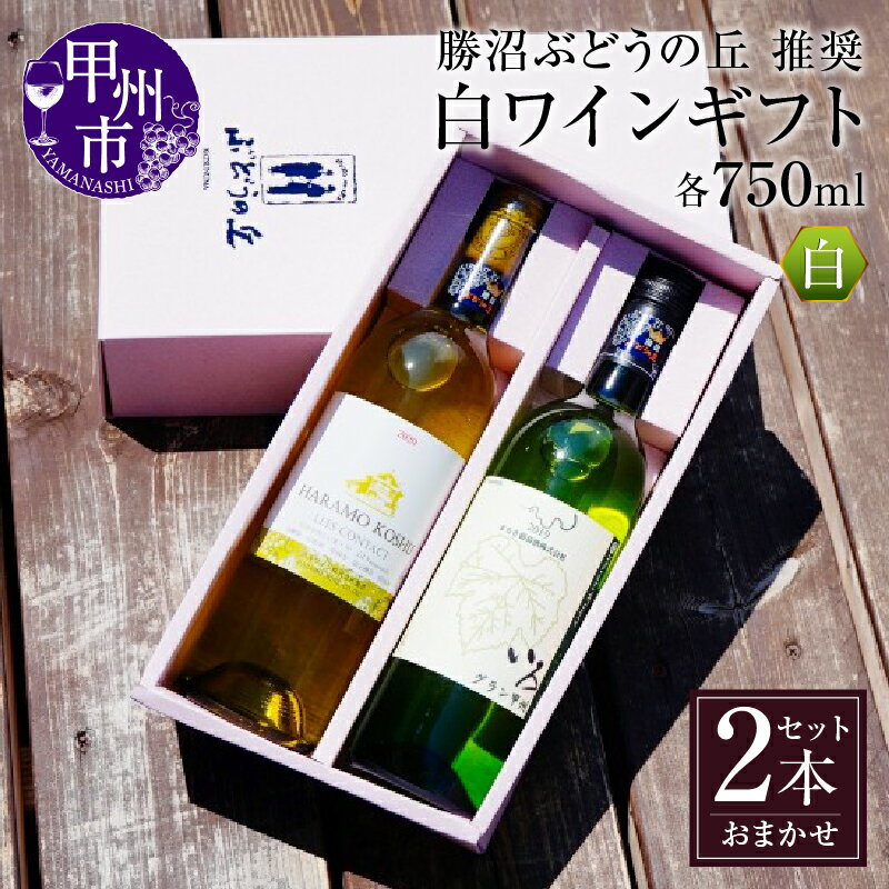 【ふるさと納税】 白ワイン 甲州市 勝沼ぶどうの丘 推奨 750ml お中元 お歳暮 熨斗対応 のし 贈り物 1本 山梨県 母の日 父の日 記念日 ギフト おまかせ 【C-658】･･･