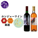 【ふるさと納税】 ワイン 赤ワイン オレンジワイン セット ホンジョーワイン シャトー 熟成マスカット・ベリーA くれなゐににほふ 甲州かもし 常盤に燃る 2本...