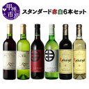 【ふるさと納税】 ワイン 赤ワイン 白ワイン セット テーブルワイン 6本 飲み比べ 蒼龍葡萄酒 まるき葡萄酒 丸藤葡萄酒 母の日 父の日 記念日 ギフト 山梨 甲州市 (MG) 【D-683】