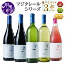 【ふるさと納税】 ワイン 赤 白 ロゼ 選べる お届け内容 組合せ 750ml 3本 セット フジクレール 吟果 峡東 マスカット・ベーリーA 甲州 ロゼスパー...