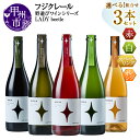 【ふるさと納税】 ワイン 赤 白 ロゼ スパークリング オレンジ 選べる お届け内容 組合せ 750ml 3本 セット フジクレール 野遊びワイン LADY b...