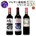 【ふるさと納税】 ワイン 赤 選べる お届け内容 組合せ 本数 720ml 2本 3本 セット マルサン葡萄酒 ベリーA アジロン 百 MIWAKUBO メルロ...