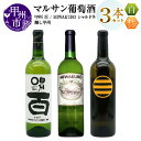 【ふるさと納税】 ワイン 白 オレンジ 720ml 3本 セット マルサン葡萄酒 甲州 百 MIWAKUBO シャルドネ 醸し甲州 白ワイン オレンジワイン 飲...