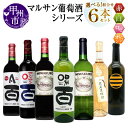 【ふるさと納税】 ワイン 赤 白 ロゼ オレンジ 選べる お届け内容 組合せ 720ml 6本 セット マルサン葡萄酒 赤ワイン 白ワイン ロゼワイン オレンジ...