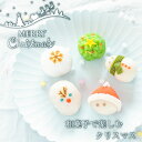 【ふるさと納税】 菓子 クリスマス 和菓子 聖夜 上生菓子 10個 セット 練り切り 蕎麦薯蕷饅頭 きんとん 薯蕷饅頭 スイーツ ギフト あんこ お歳暮 お取り寄せ 高級 上生菓子 和スイーツ かわいい サンタ トナカイ 雪だるま クリスマスツリー ギフト 三省堂 (VYD) 【B-940】