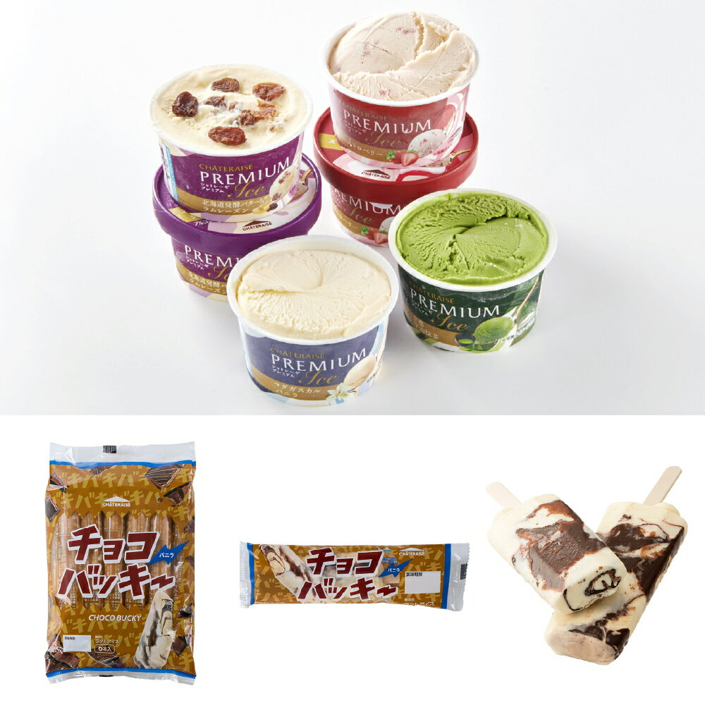 【ふるさと納税】【シャトレーゼ】中央市限定 Premiumカップアイス&チョコバッキーセット 5種セット 合計28個入り アイス アイスクリーム カップアイス アイスバー バニラ 抹茶 ストロベリー バター ラムレーズン スイーツ デザート お菓子 おやつ セット 冷凍 送料無料