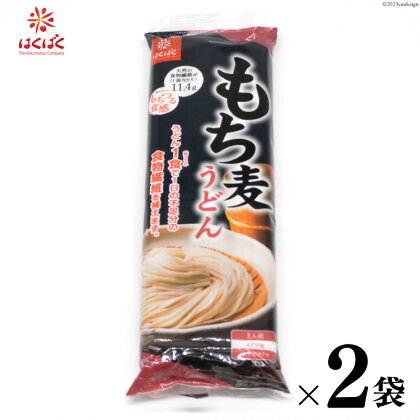 もち麦うどん 270g×2袋 [はくばく 山梨県 中央市 21470719] 麺 うどん もち麦 乾麺