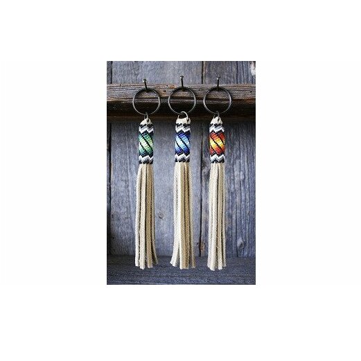 Fringe Key Holder（フリンジキーホルダー） [5839-1351]　【民芸品・工芸品・民芸品・工芸品】　お届け：順次発送予定