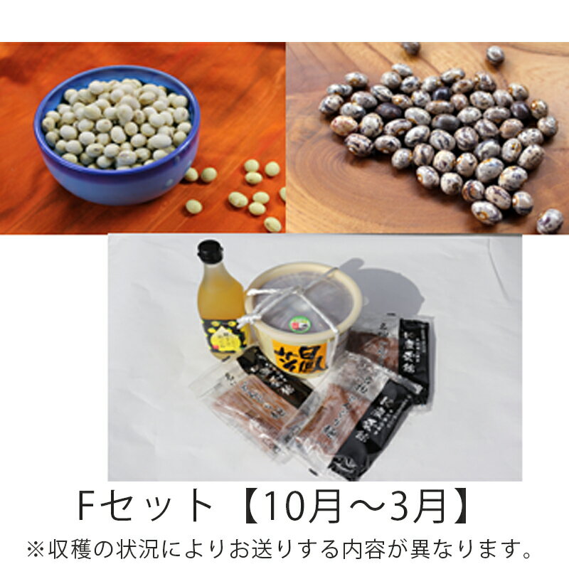 【ふるさと納税】<季節限定品>大豆・いんげんセット<出荷時期:2022年10月1日~2023年3月31日ごろ予定>【野菜山梨県早川町】