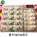 【ふるさと納税】最中5種25個詰合せ かくし最中(5個)下部の宿(5個)・兜最中(5個)・湯の花(5個)・小町(5個) お菓子 和菓子 もなか