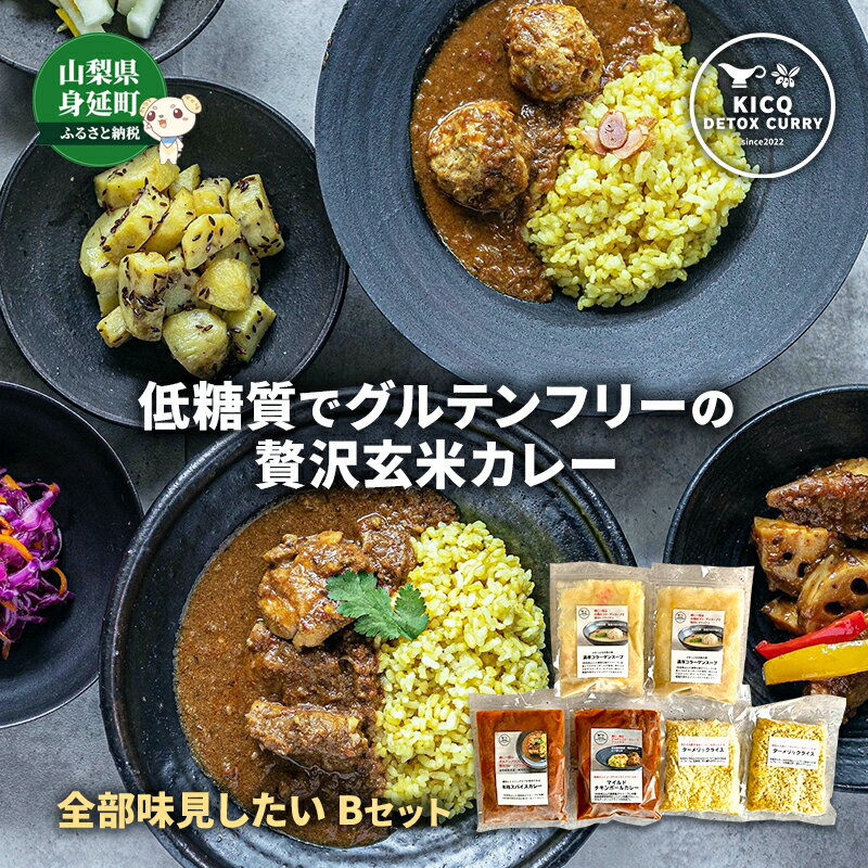 11位! 口コミ数「0件」評価「0」全種類味見したい！2種2食＋スープ　Bセット　【 惣菜 本格スパイスカレー グルテンフリー チキンカレー ターメリックライス 】