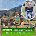 【ふるさと納税】宿泊プラン 林間サイト 薪付 山梨県 キャンプ キャンプ場 利用券 宿泊券 アウトドア