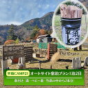 【ふるさと納税】平須CAMP21 オートサイト宿泊プラン1泊2日 薪付 山梨県 キャンプ キャンプ場 利用券 宿泊券 アウトドア