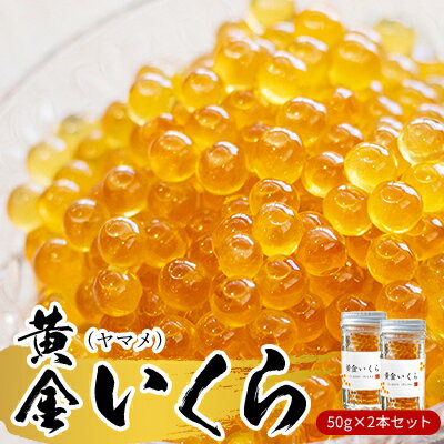 [幻の珍味]「黄金いくら」2本セット(ヤマメの卵醤油漬け) いくら イクラ 魚卵 小分け 数量限定 旬 人気 贈答 美味しい ヤマメ 鱒 冷凍 お取り寄せ