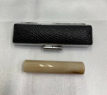 【ふるさと納税】オランダ水牛印鑑12.0mm×60.0mm