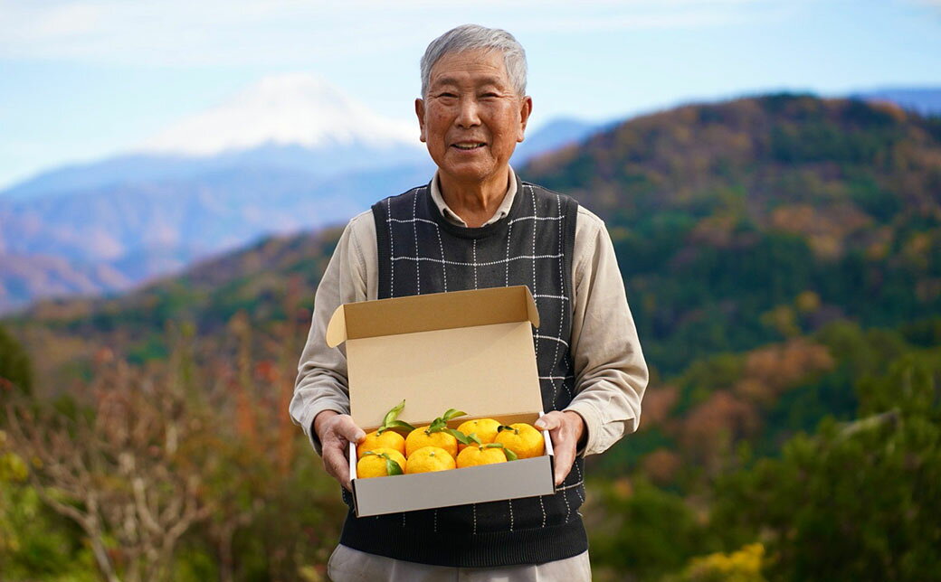 【ふるさと納税】【2026年発送分】富士川町産 ゆず 約2kg　産地直送 穂積の柚子 マ...