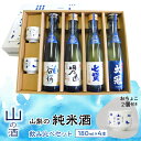 【ふるさと納税】 ふるさと納税 純米酒 山の酒 飲み比べ 4本セット お酒 酒 甲斐の開運 笹一 春鶯囀 太冠 七賢 甲斐男山 谷櫻 お猪口付き パーティ お取り寄せ 宅飲み 家飲み プレゼント 贈答 人気 山梨 山梨の「山の酒」純米酒飲み比べ4本セット SWBL001