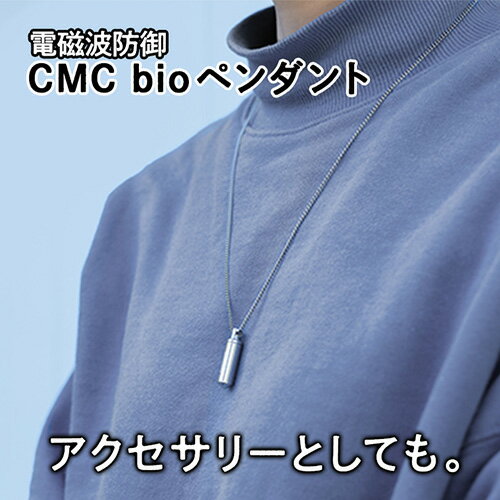 【ふるさと納税】No.107 【B】 CMCbioペンダント2本セット ／ カーボンマイクロコイル ステンレス製チェーン付 送料無料 山梨県