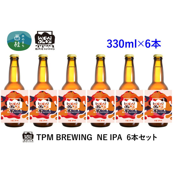 17位! 口コミ数「0件」評価「0」No.415 クラフトビール NE IPA 6本セット ／ お酒 酒 発泡酒 地ビール 瓶 送料無料 山梨県