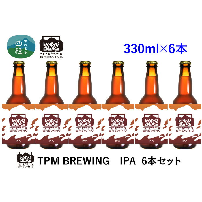 9位! 口コミ数「0件」評価「0」No.416 クラフトビール IPA 6本セット ／ お酒 酒 発泡酒 地ビール 瓶 送料無料 山梨県