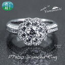 【ふるさと納税】 ダイヤ 指輪 pt900 ダイヤモンド リング 1.04ct 鑑別書 保証書 ケース 付 ジュエリー アクセサリー 宝石 プラチナ ギフト プ...